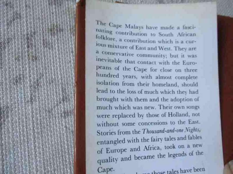 TALES FROM THE MALAY QUARTER - I.D. DU PLESSIS