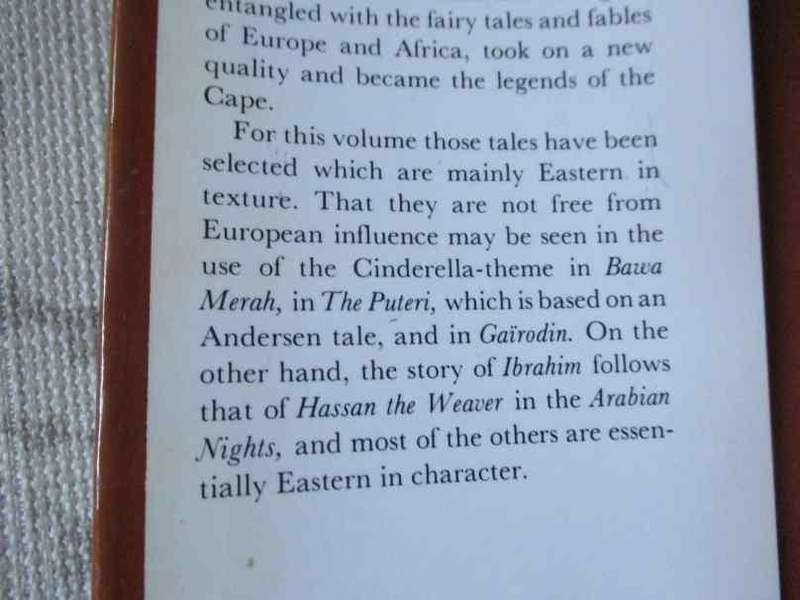 TALES FROM THE MALAY QUARTER - I.D. DU PLESSIS