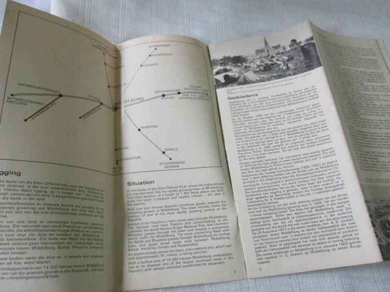 OLD MIDDELBURG TRANVAAL INFORMATION BROCHURE