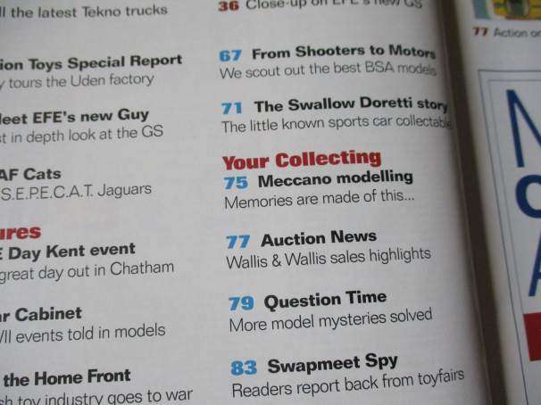 MODEL COLLECTOR JUNE 2005 - MAGAZINE