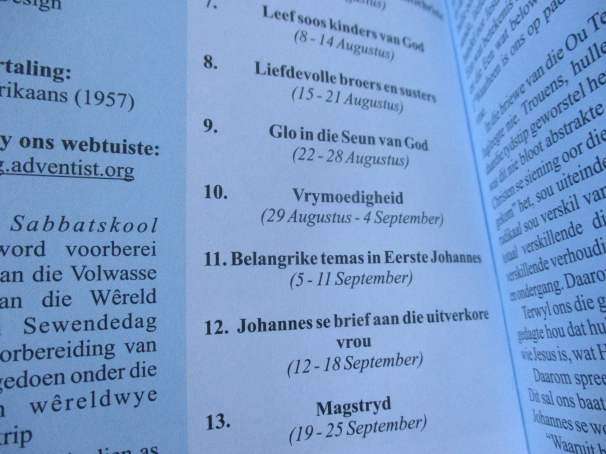 LIEF EN GELIEFD: DIE BRIEWE VAN JOHANNES, OP WEG NA DIE BELOOFDE LAND: DIE BOEK NUMERI - EKKEHARDT