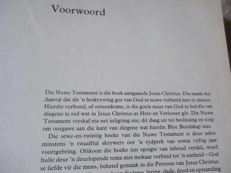 NUWE  TESTAMENT EN PSALMS - 1979 VERTALING