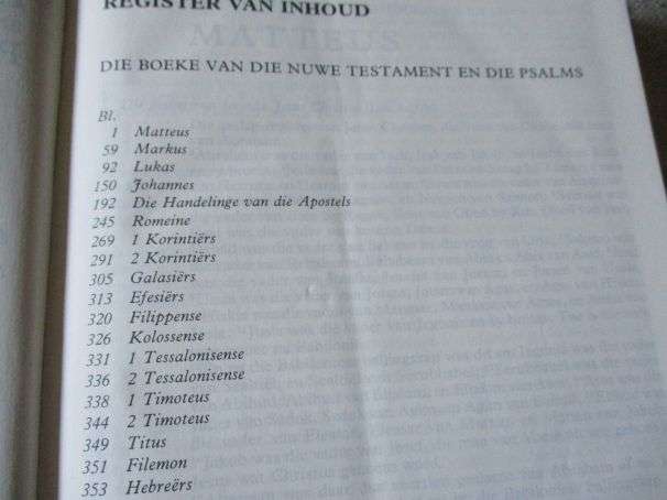 DIE NUWE TESTAMENT & PSALMS