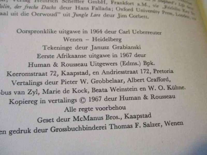DIE GROOT OERWOUDBOEK -  ONDER REDAKSIE VAN LEON ROUSSEAU