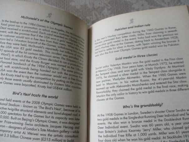 THE OFFICIAL OLYMPIC GAMES MISCELLANY - JOHN WHITE