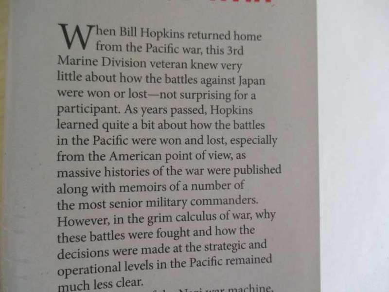 THE PACIFIC WAR - THE STRATEGY, POLITICS, AND PLAYERS THAT WON THE WAR - WILLIAM B HOPKINS
