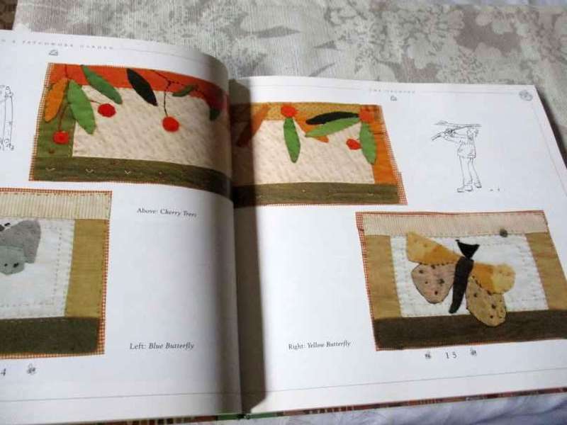 IN A PATCHWORK GARDEN - GARDEN DESIGNS IN APPLIQUE - JANET BOLTON