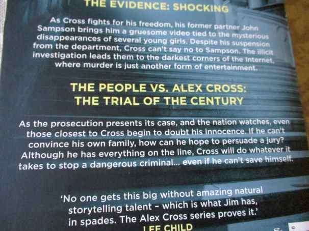 THE PEOPLE VS. ALEX CROSS - JAMES PATTERSON