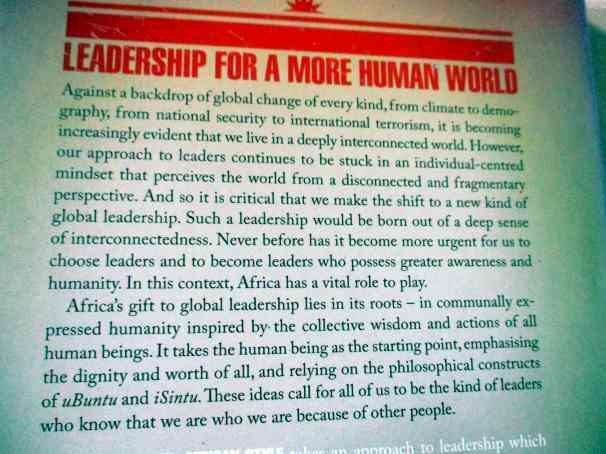 PERSONAL GROWTH - AFRICAN STYLE - BARBARA NUSSBAUM, SUDHANSHU PALSUL, VELAPHI MKHIZE ( signed )