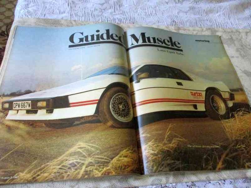 SCOPE MAGAZINE 7 AUGUST 1981 ( JO-ANN MILES DURBAN, BRUCE SPRINGSTEEN, LOTUS ESPRIT TURBO