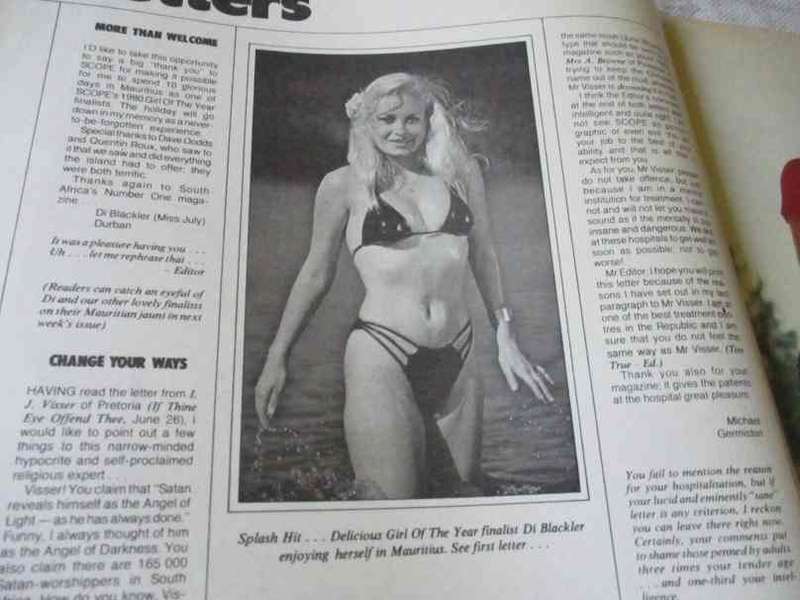 SCOPE MAGAZINE 7 AUGUST 1981 ( JO-ANN MILES DURBAN, BRUCE SPRINGSTEEN, LOTUS ESPRIT TURBO