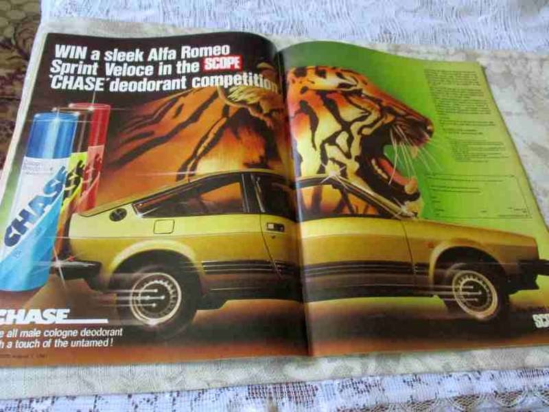 SCOPE MAGAZINE 7 AUGUST 1981 ( JO-ANN MILES DURBAN, BRUCE SPRINGSTEEN, LOTUS ESPRIT TURBO