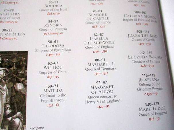 QUEEN, EMPRESS, CONCUBINE - FIFTY WOMEN RULERS FROM THE QUEEN OF SHEBA TO CATHERINE THE GREAT - C...