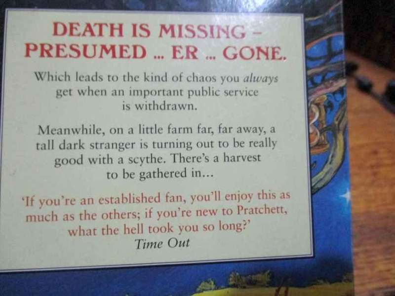REAPER MAN -  TERRY PRATCHETT - DISCWORLD NOVEL
