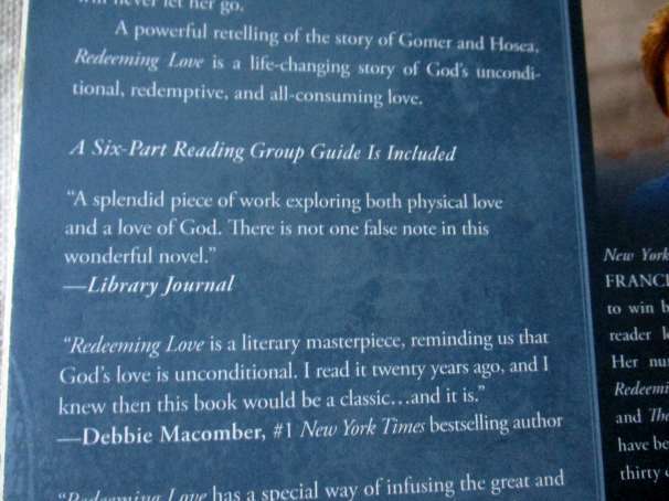 REDEEMING LOVE - FRANCINE RIVERS