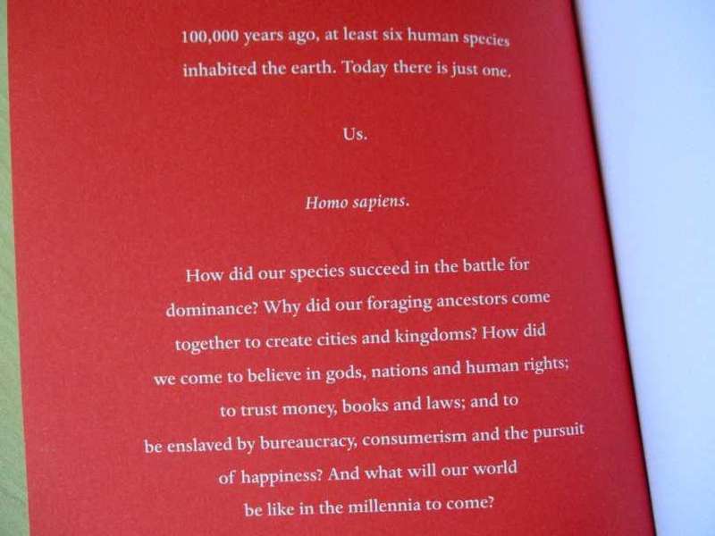 SAPIENS - A BRIEF HISTORY OF HUMANKIND - YUVAL NOAH HARARI