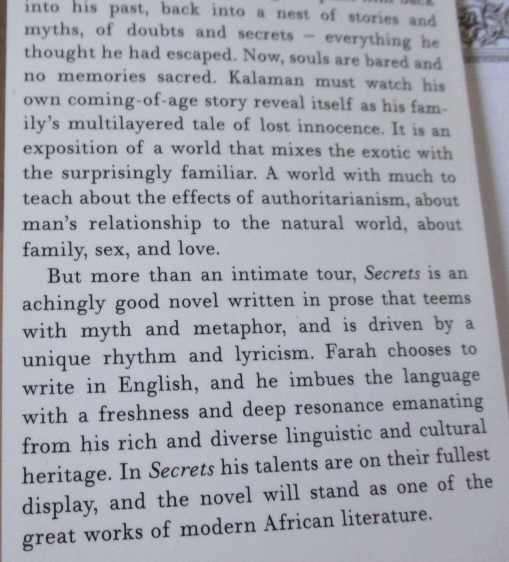 SECRETS - NURUDDIN FARAH