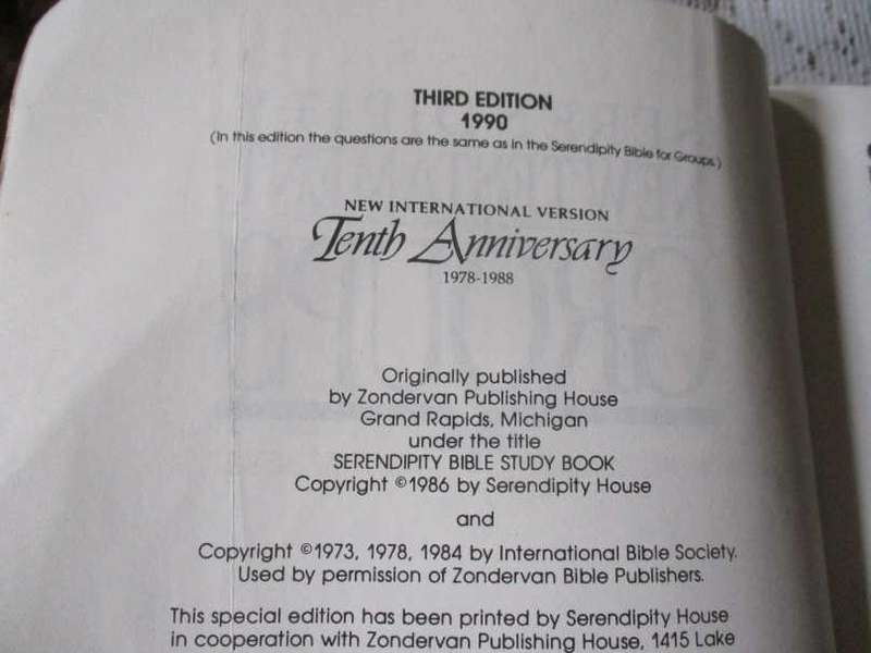 SERENDIPITY NEW TESTAMENT FOR GROUPS