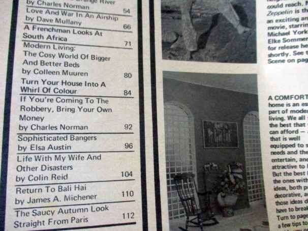 SCOPE MAGAZINE 2 APRIL 1971 ( STATION BOMB VICTIM, FRAZIER - ALI, HENDRIK VERWOERD DAM,