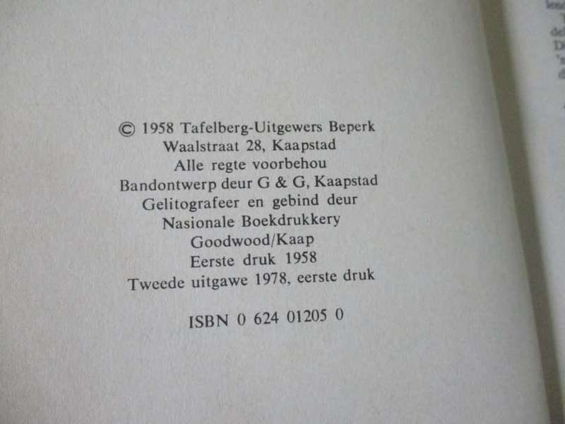 SWART PELGRIM - F.A. VENTER