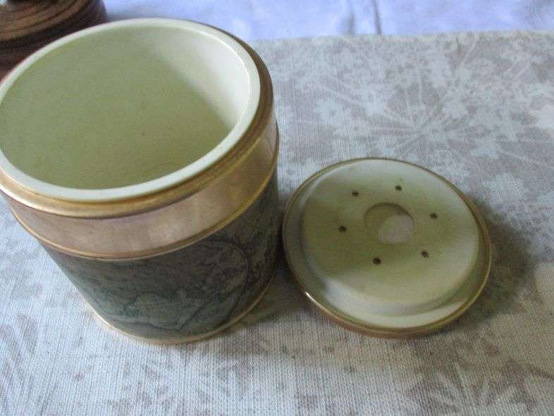 2 X  VINTAGE TOBACCO CONTAINERS