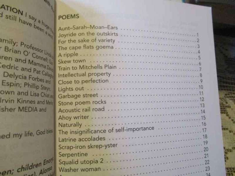 TRAIN TO MITCHELLS PLAIN - POETRY - TYRONE APPOLLIS
