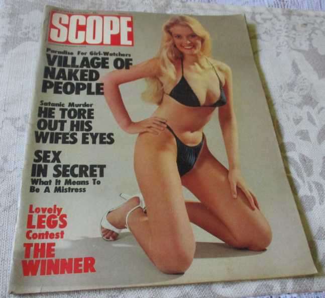 SCOPE MAGAZINE 4 MAY 1979 ( lovely legs contest caroline yuill , gold, ringling brothers circus )