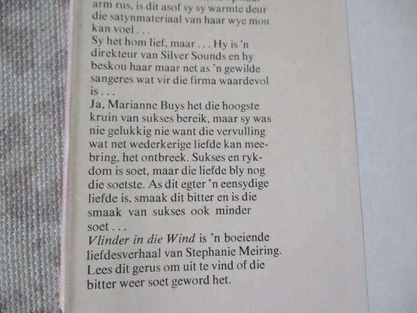VLINDER IN DIE WIND - STEPHANIE MEIRING