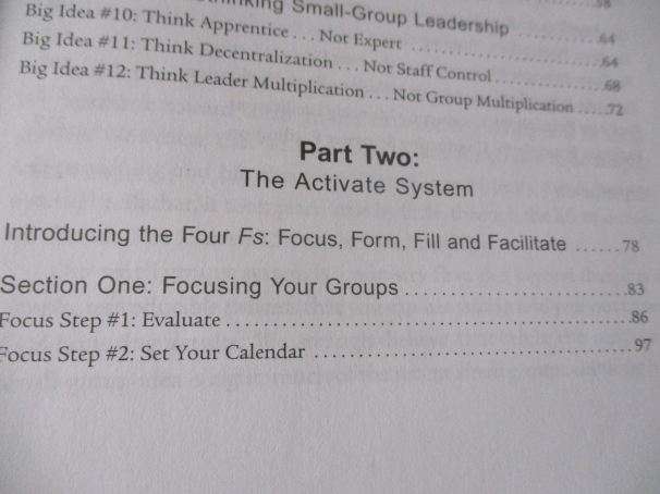 ACTIVATE - AN ENTIRELY NEW APPROACH TO SMALL GROUPS - NELSON SEARCY AND KERRICK THOMAS