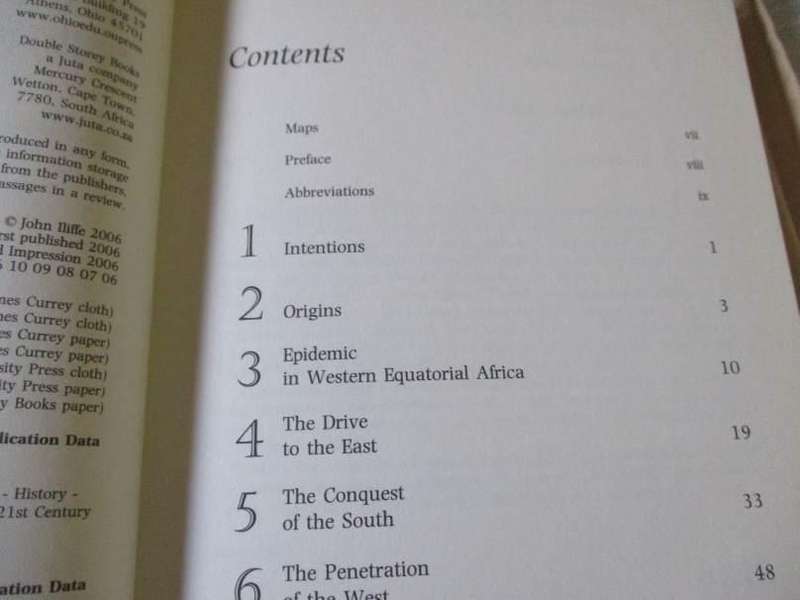 THE AFRICAN AIDS EPIDEMIC - A HISTORY - JOHN ILIFFE
