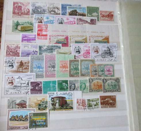 ALBUM WITH STAMPS