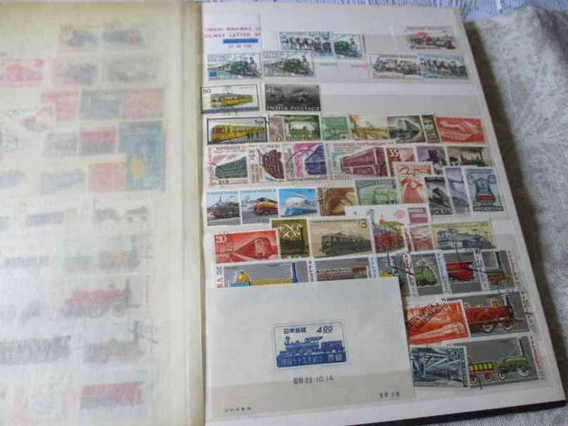 ALBUM WITH STAMPS