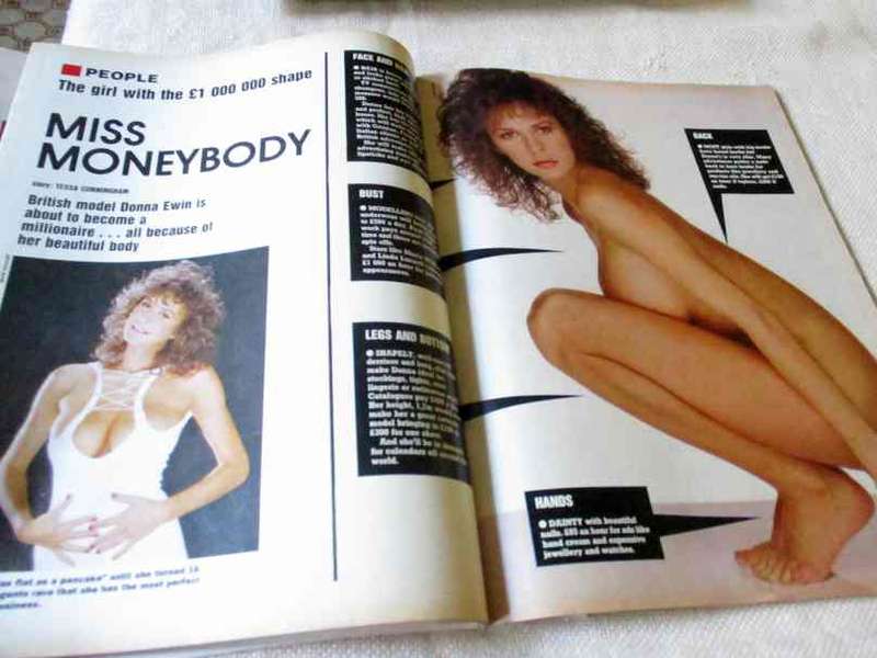 SCOPE MAGAZINE 5 MAY 1989 ( glamour models - donna ewin, kim bingham, maria whittaker )