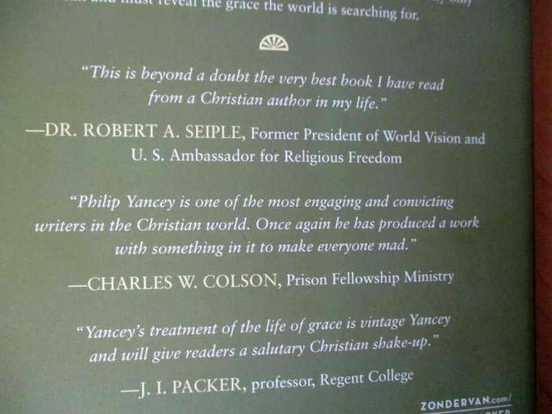 WHAT'S  SO AMAZING ABOUT GRACE ? - PHILIP YANCEY