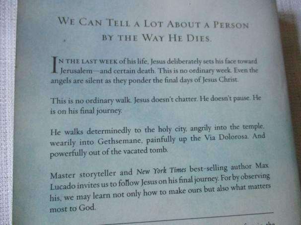 AND THE ANGELS WERE SILENT - THE FINAL WEEK OF JESUS - MAX LUCADO