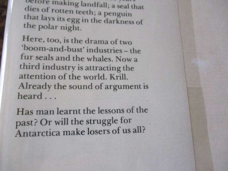 ANTARCTICA - NO SINGLE COUNTRY, NO SINGLE SEA - CREINA BOND & ROY SIEGFRIED & PETER JOHNSON