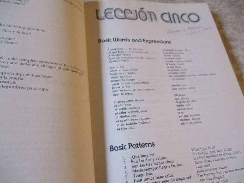 BASIC SPANISH - ESSENTIALS FOR MASTERY - EDWARD E SETTGAST