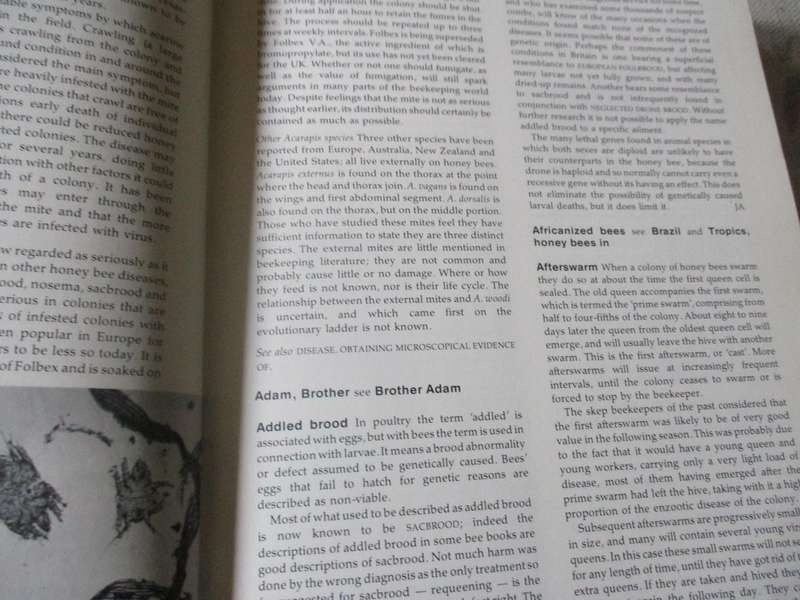 THE ILLUSTRATED ENCYCLOPEDIA OF BEEKEEPING - ROGER MORSE AND TED HOOPER