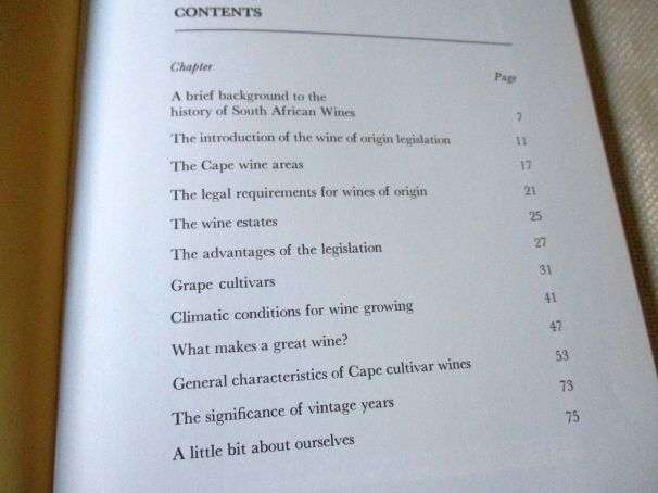 BERTRAM'S GUIDE TO SOUTH AFRICAN WINES OF ORIGIN - ERIC H BOLSMANN
