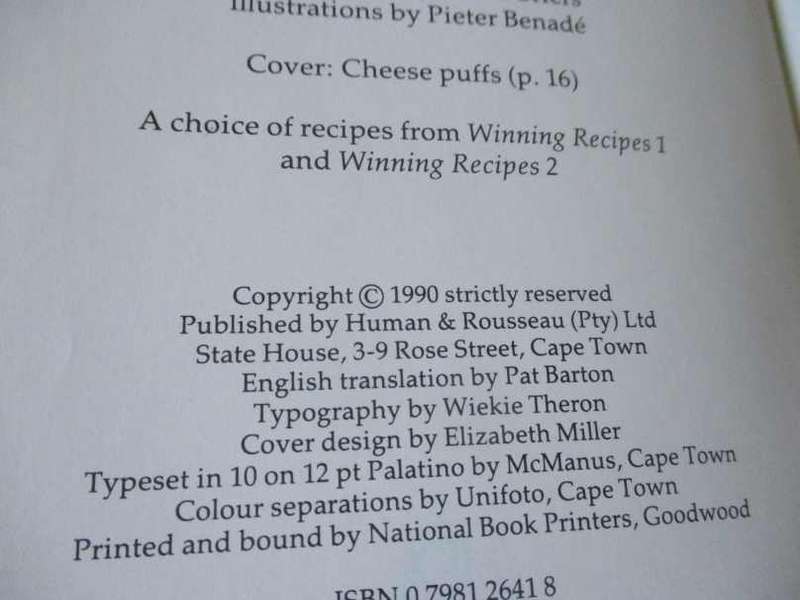 THE BEST OF WINNING RECIPES FROM HUISGENOOT - ANNETTE HUMAN