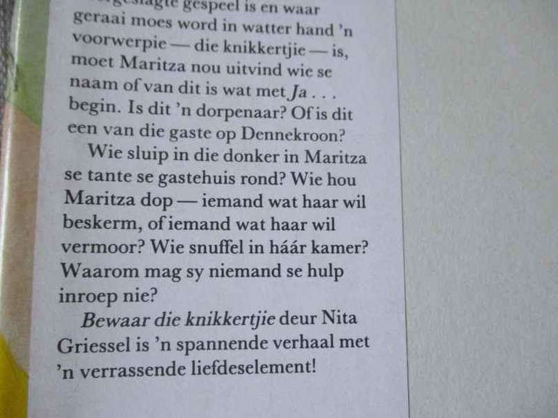 BEWAAR DIE KWIKKERTJIE - NITA GRIESSEL