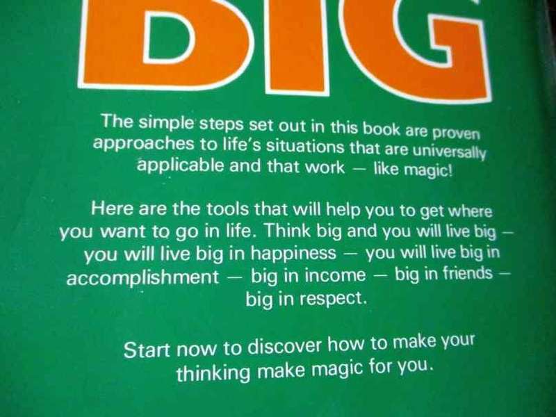 THE MAGIC OF THINKING BIG - ANDRE J SCHWARTZ