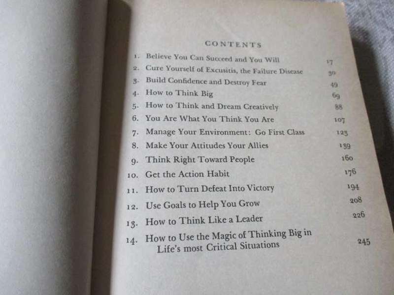 THE MAGIC OF THINKING BIG - ANDRE J SCHWARTZ