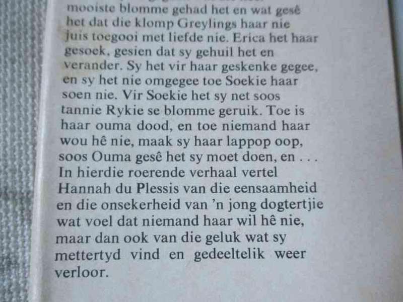 BLOMME VIR ERICA - HANNAH DU PLESSIS