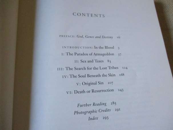 IN THE BLOOD - GOD,  GENES, AND DESTINY - STEVE JONES