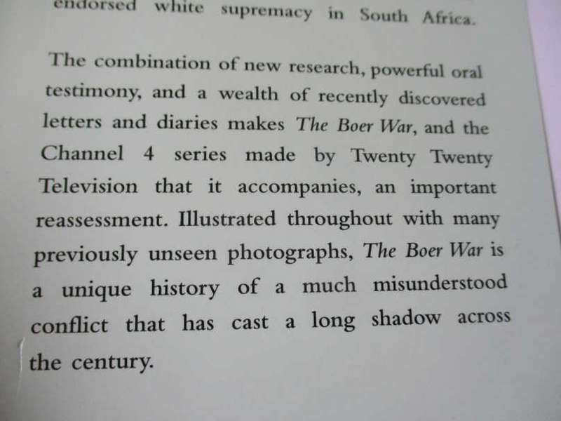 THE BOER WAR - TABITHA JACKSON