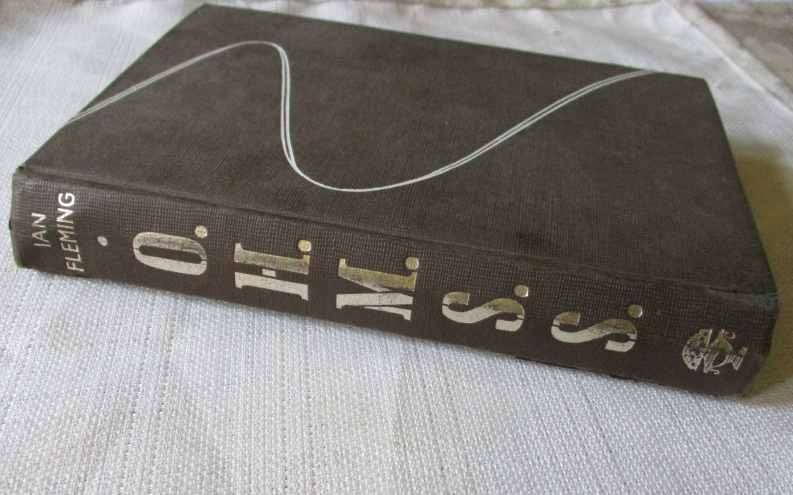 ON HER MAJESTY'S SECRET SERVICE - IAN FLEMING ( THIRD IMPRESSION 1963 ) hardcover