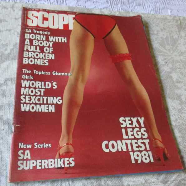 SCOPE MAGAZINE 22 MAY 1981 ( JULIE BLOOM, ICE HOCKEY S.A., KYM BOOTHBY, KAWAZAKI Z550,