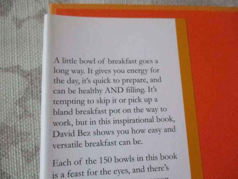 BREAKFASTLOVE - PERFECT LITTLE BOWLS OF QUICK HEALTHY BREAKFASTS - DAVID BEZ OF SALAD LOVE