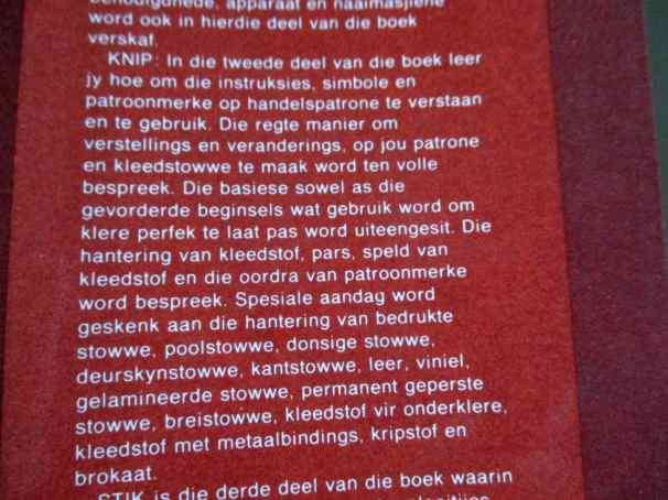 DIE BUTTERICK NAALDWERK BOEK - GEREED, KNIP, STIK